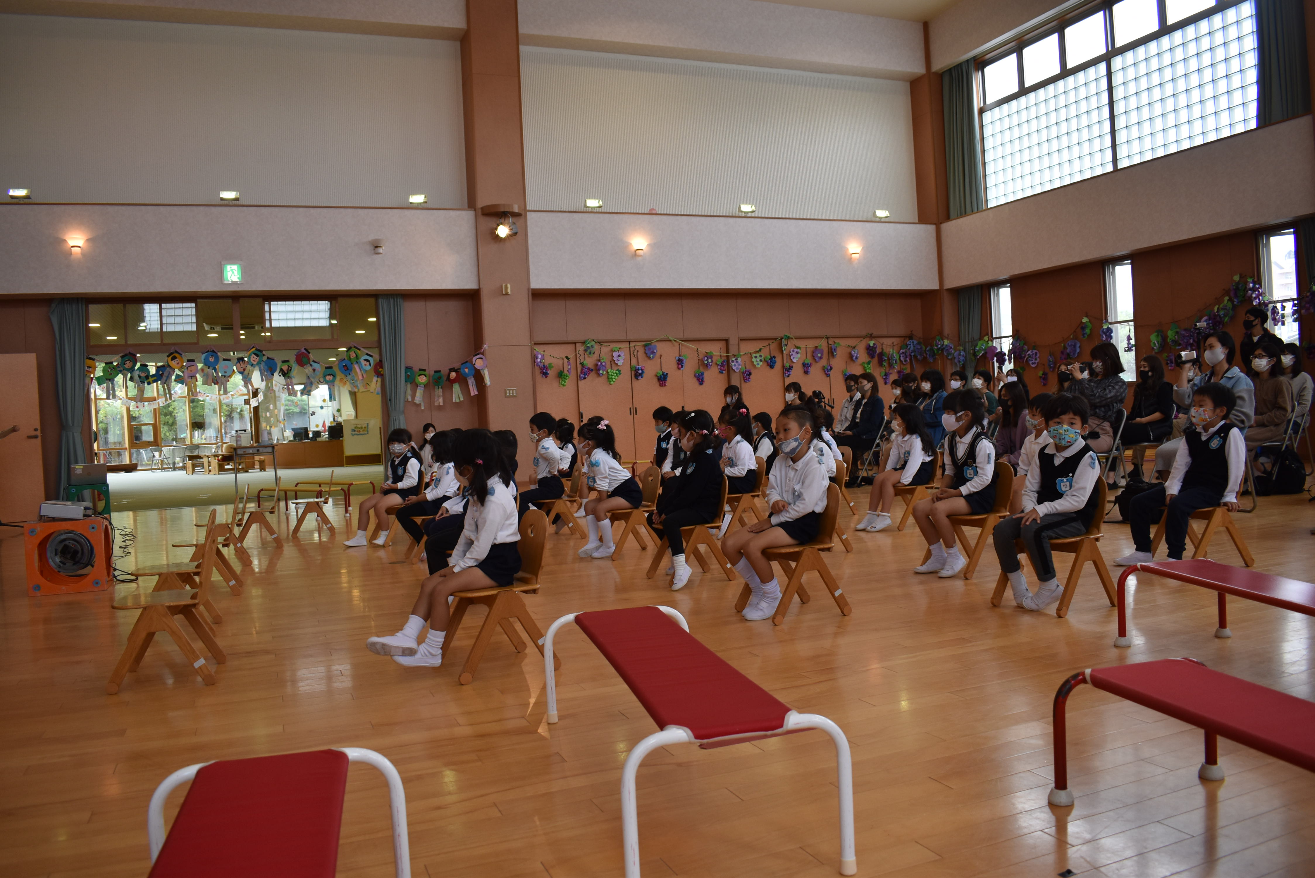 10月生まれの誕生会♪