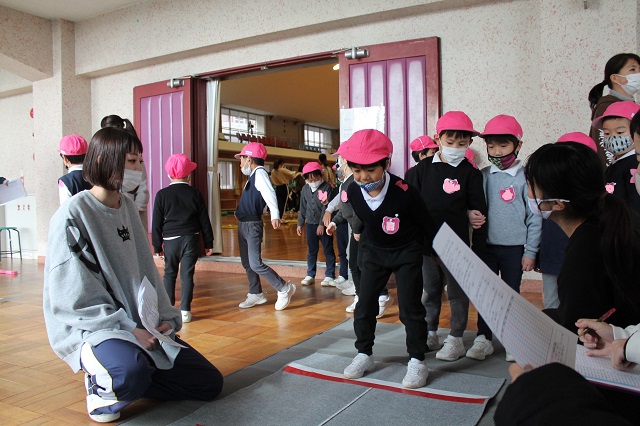 運動遊び（年長組、体力測定）:画像３