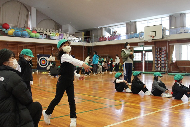 運動遊び（年長組、体力測定）:画像４