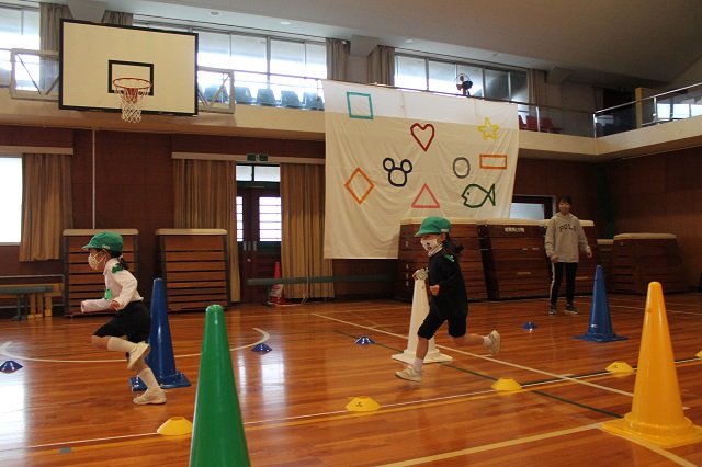 運動遊び（年長組、体力測定）:画像５
