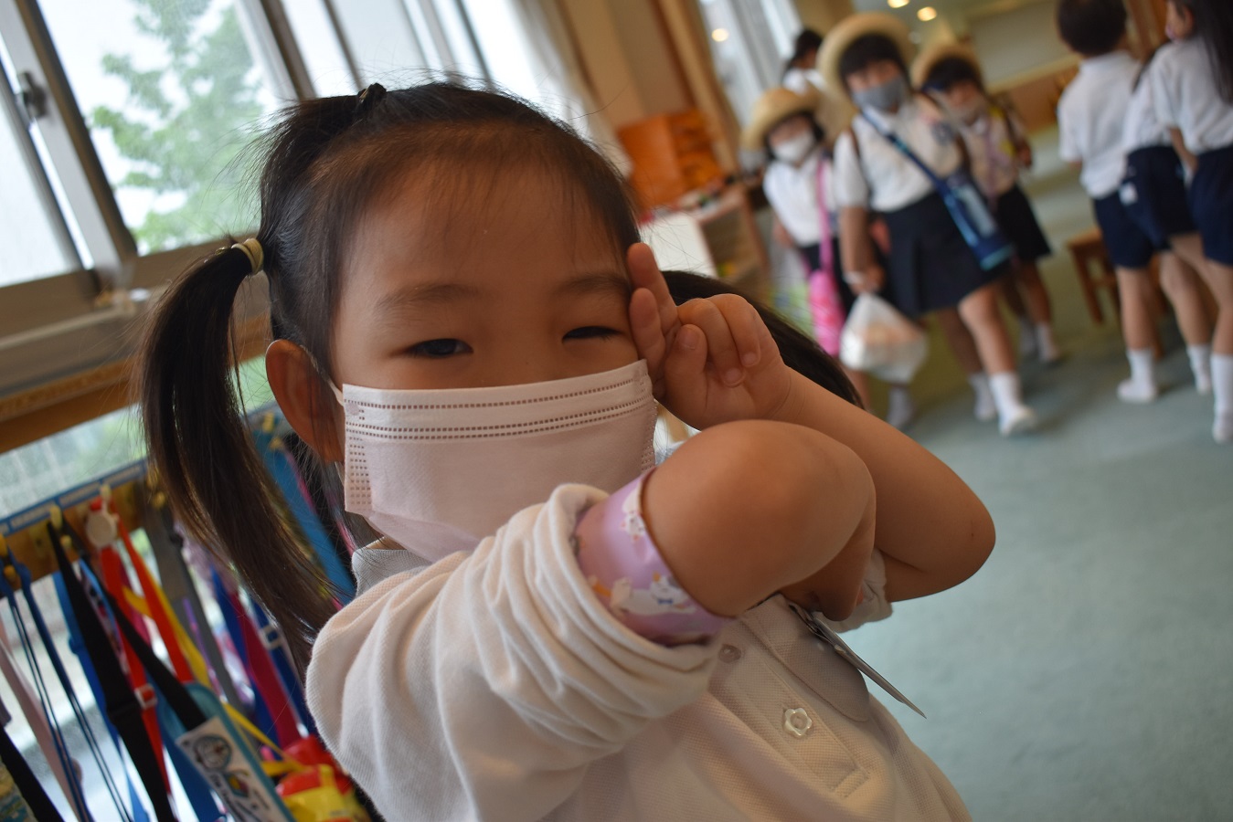 雨でも笑顔いっぱい☆