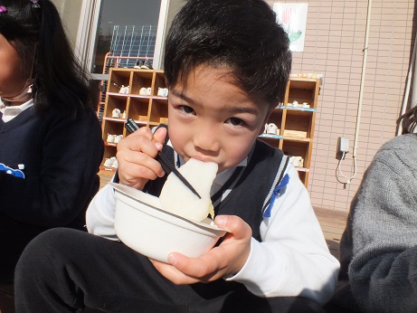 お雑煮、お汁粉を食べたよ♡(part2):画像４