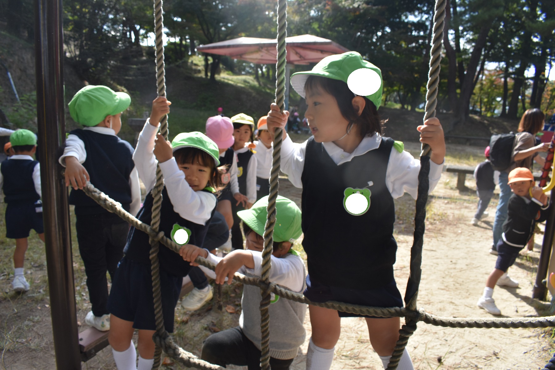 東公園に行ったよ！①（年少、年中）:画像１