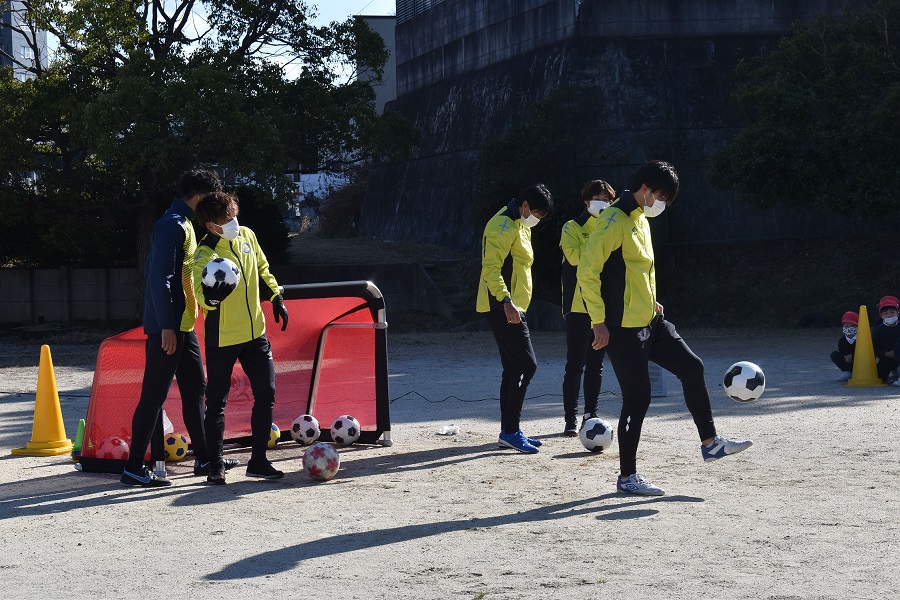 プロサッカー選手が遊びに来てくれたよ☆:画像2