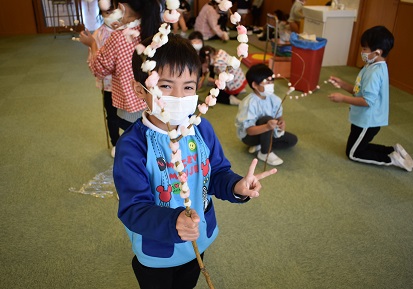 はなもちを作ったよ♡（すずらん組）:画像４