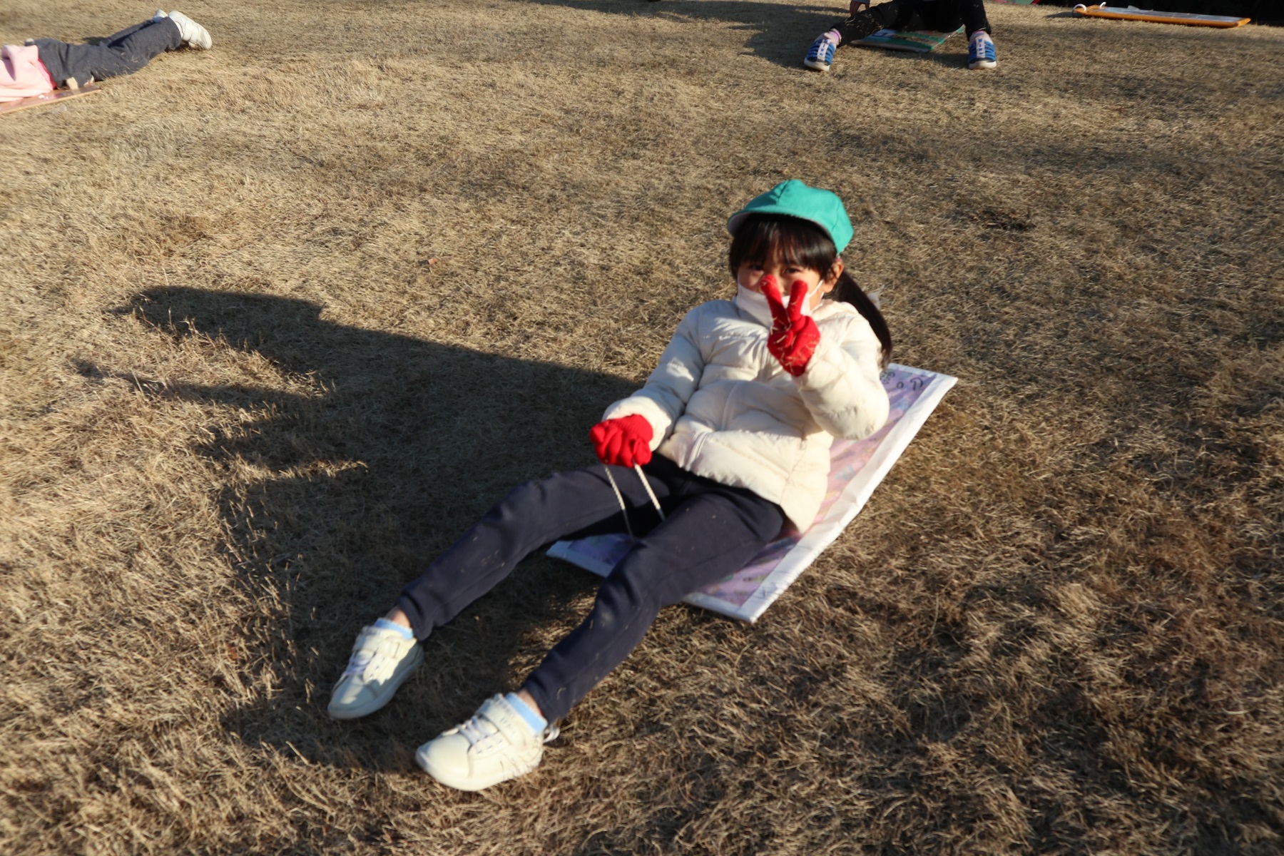 年長草すべりあそび☆　part１:画像３