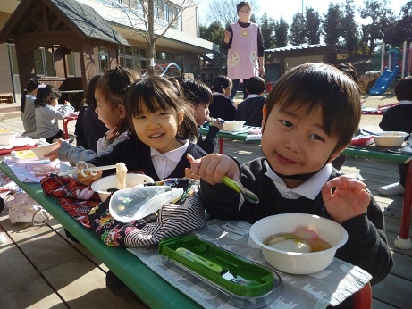 お雑煮、お汁粉を食べたよ♡(part2):画像２
