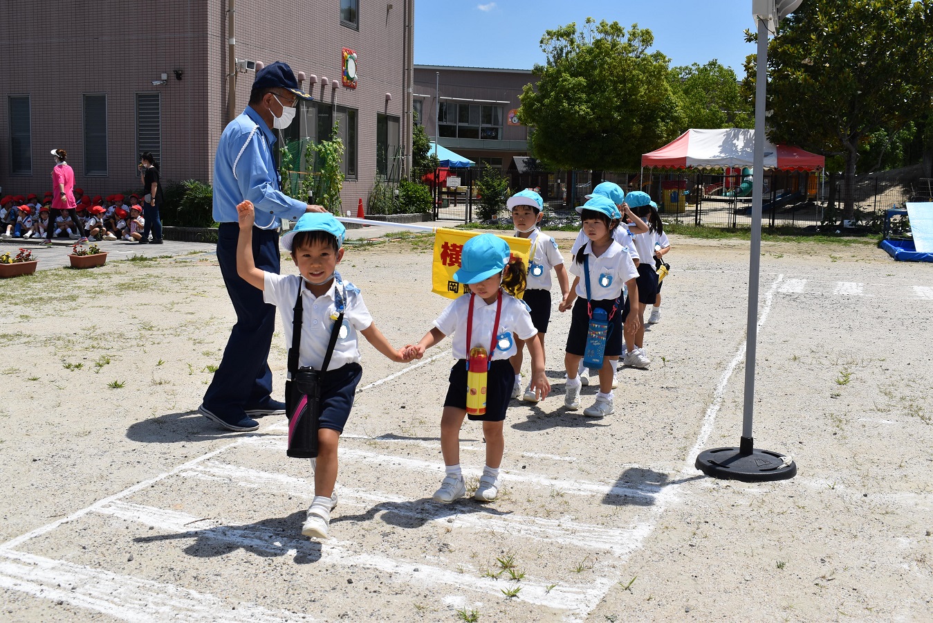 交通安全教室を行いました☆(年中)