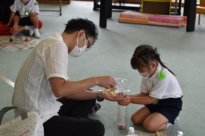 年少の親子学級がありました~たんぽぽ組・すみれ組~:画像1