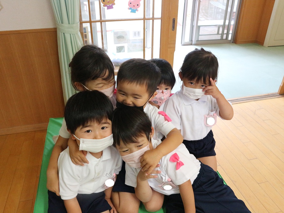 新しいお友達が増えました♪もも組