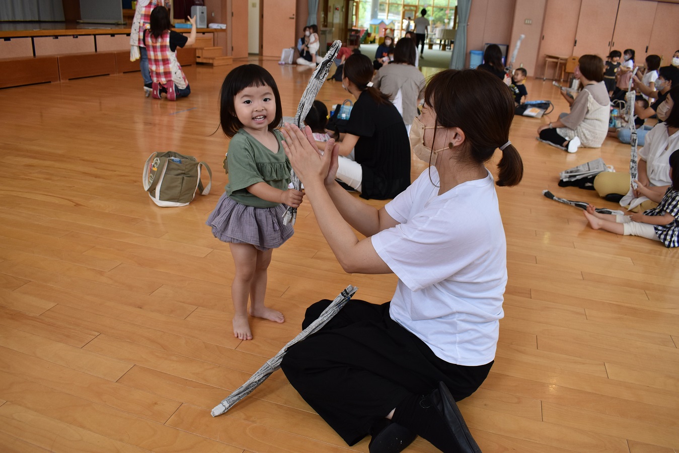 ☆さわらびひろばがありました☆