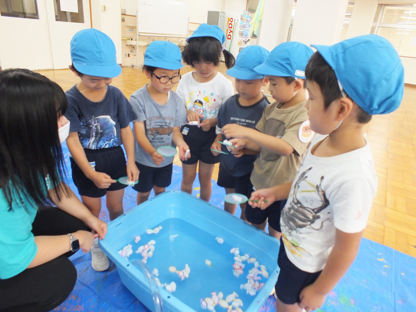 大学に遊びに出かけました♪(年長):画像４