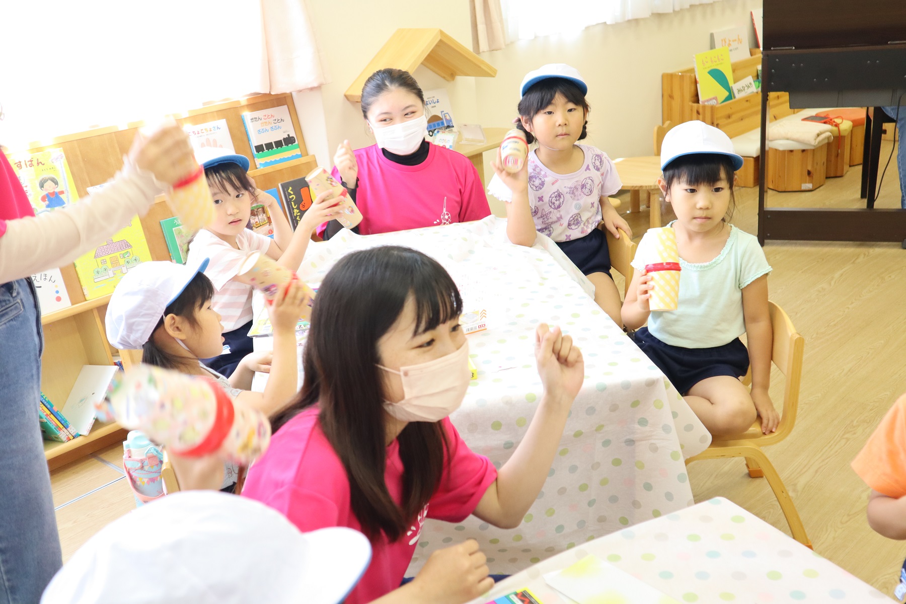 大学に遊びに出かけました♪(年長):画像２