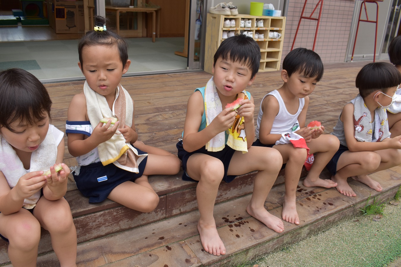 七夕会をしました♡(年長)