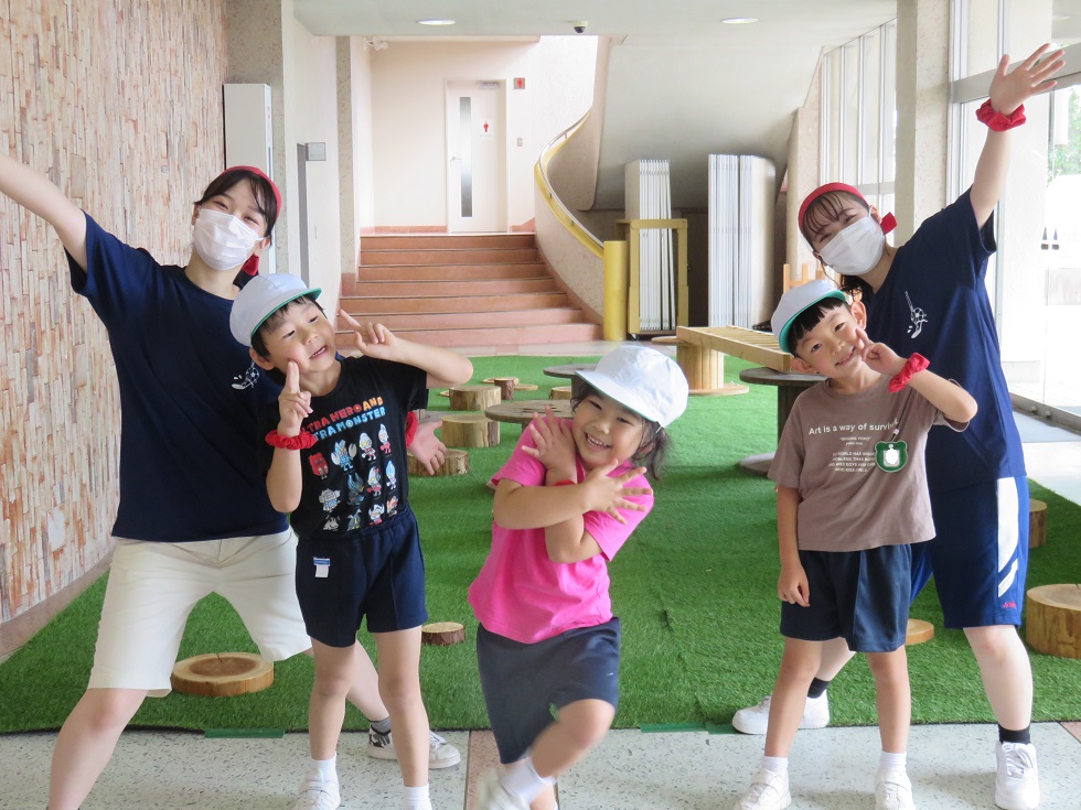 大学に遊びに出かけました♪(年長):画像６