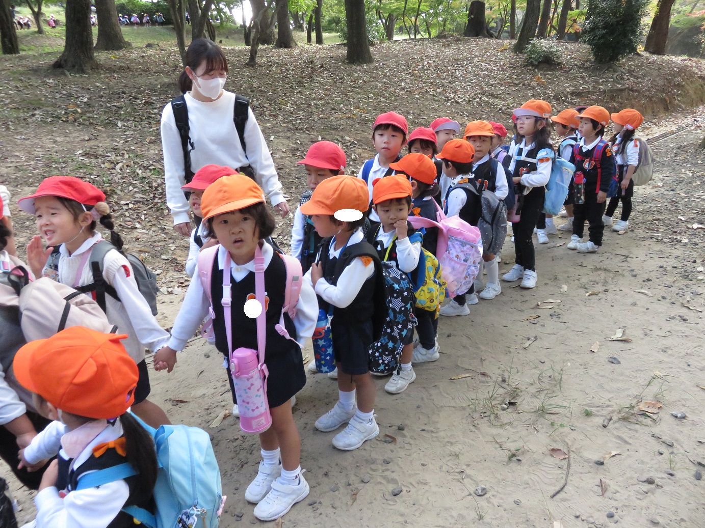 東公園に行ったよ！①（年少、年中）:画像４