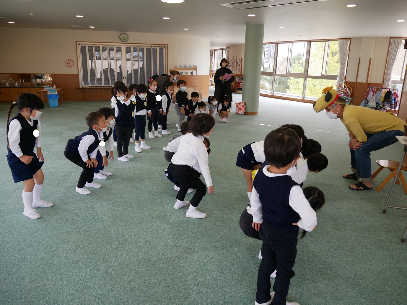 エルトンさんと遊びました（年中）:画像５