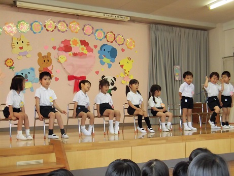 5月生まれのお友だちの誕生会♡