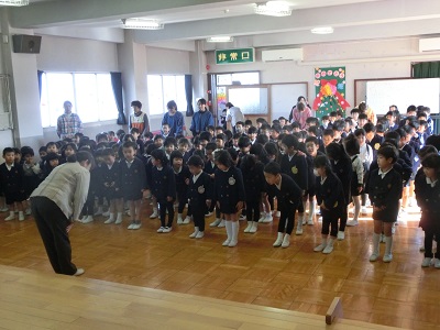 ３学期始業式☆