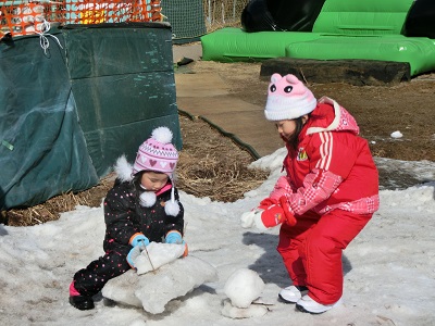 雪遊びに行ってきました♡(年長):画像3