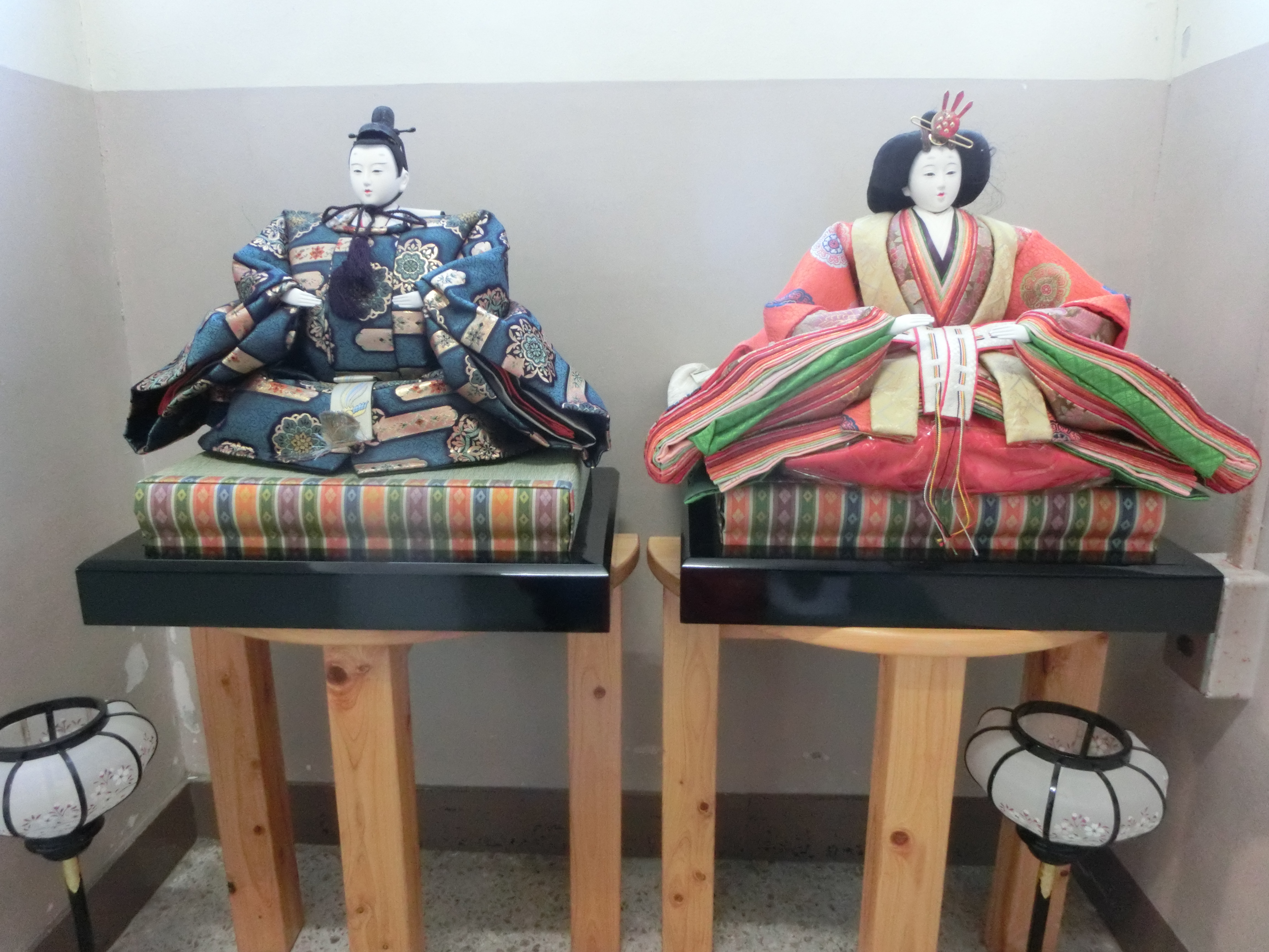 ひな人形を出しました♪:画像１