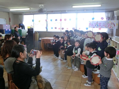 音楽発表会♪（年少）