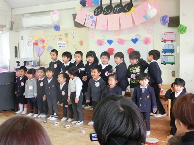 音楽発表会♪（年少）:画像１