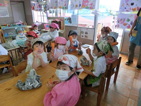 カレーパーティーをしたよ♪（年長）