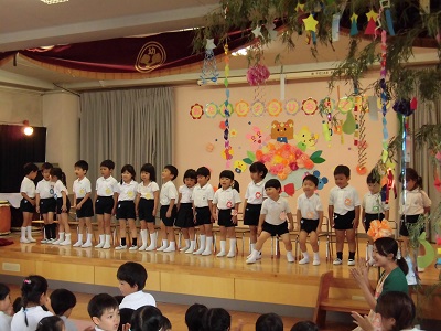 ７月生まれの誕生会♡