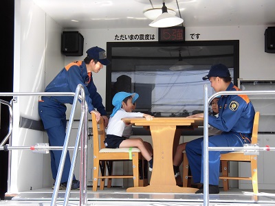 消防署見学に行きました！（年長）