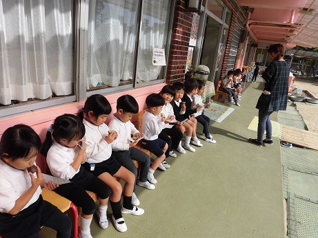 おやつにさつま芋を食べました☆:画像4