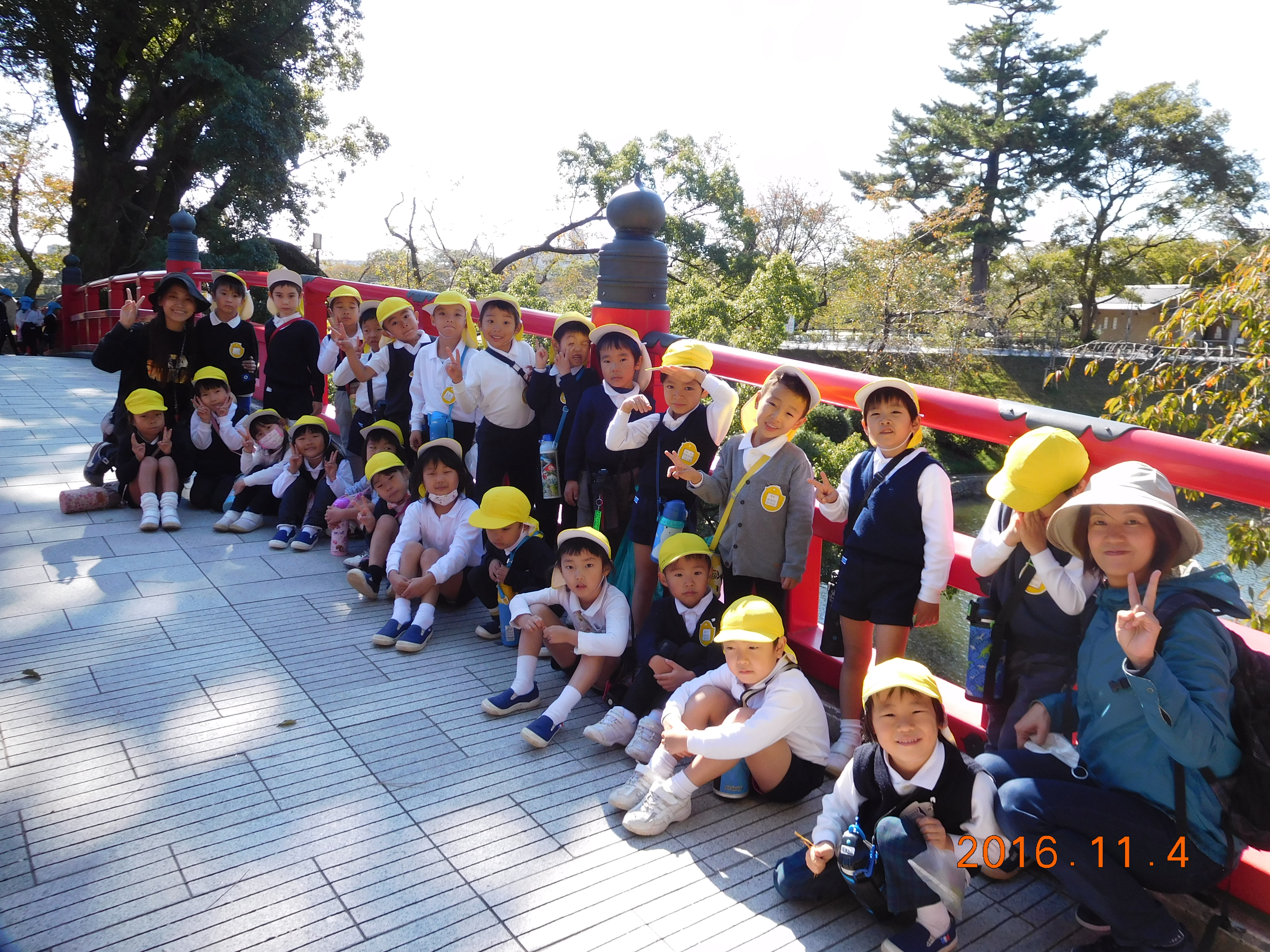 岡崎公園にお散歩に行ったよ♪(年長):画像5