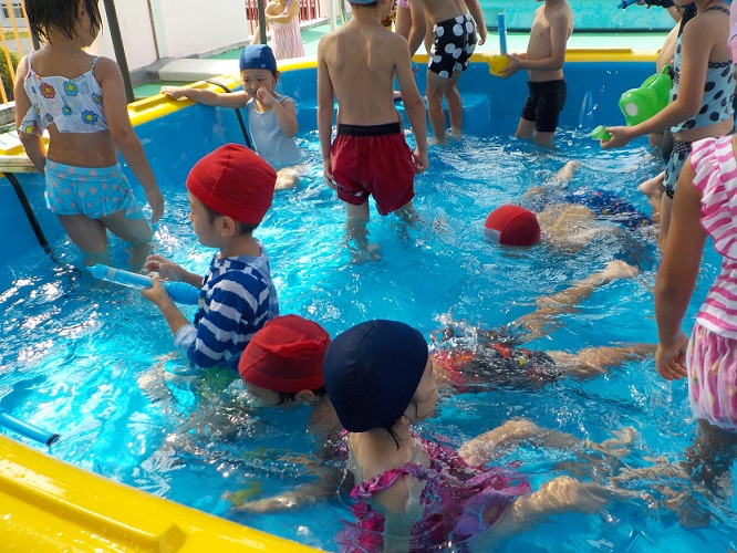 プール遊び楽しいね★年長