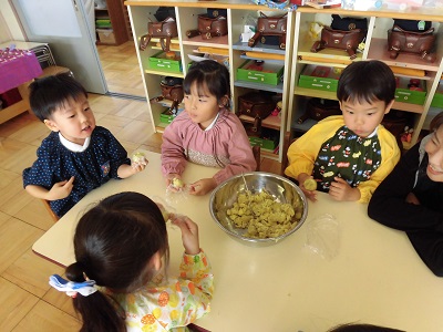 さつまいもクッキング♪（年中）:画像６