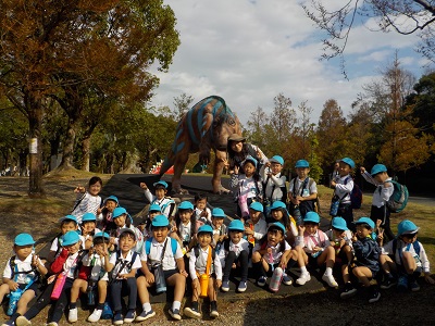 秋の遠足に行ったよ☆(年長):画像６