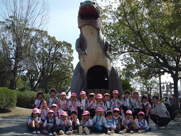 お別れ遠足☆年少　集合写真:画像６