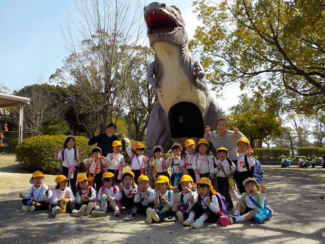 お別れ遠足☆年少　集合写真:画像２