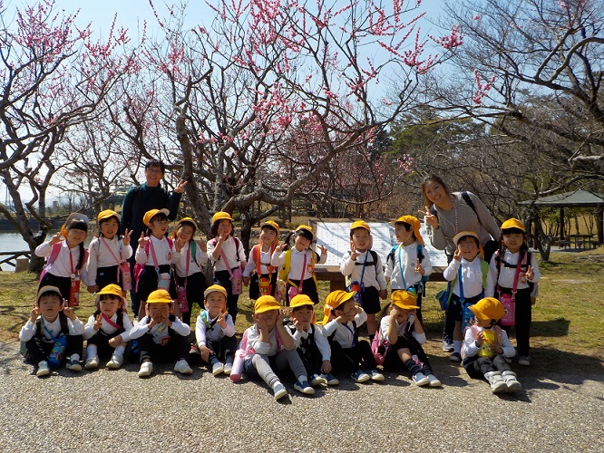 お別れ遠足☆年少　集合写真:画像１