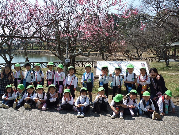 お別れ遠足☆年少　集合写真:画像３