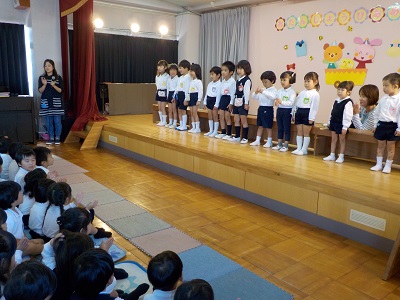 10月の誕生会があったよ☆:画像1