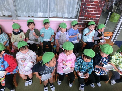 餅つき会がありました☆☆:画像2