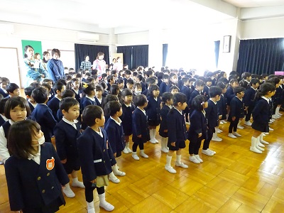3学期始業式がありました☆