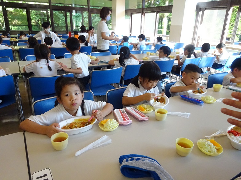 お泊り保育　その２～川遊び～★年長 2020.7.31