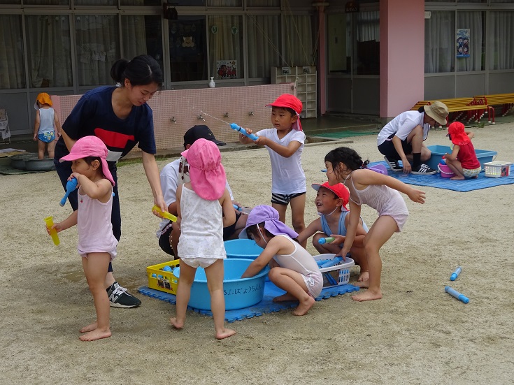 ☆長期休業(夏休み)預かり保育(前半)終了！