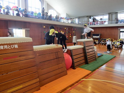 運動遊び（保育参観）★年長:画像３