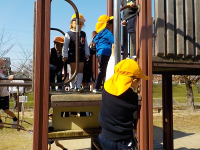岡崎公園に行きました☆年少:画像３