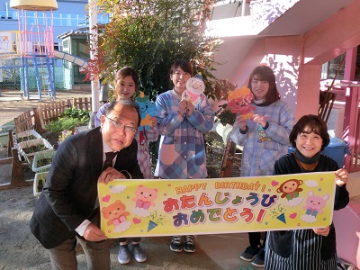 １月生まれのおともだち☆