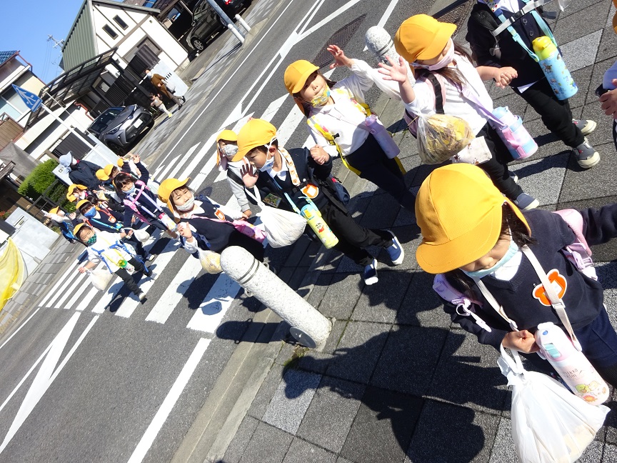 園外保育に行ったよ♡(年少):画像1