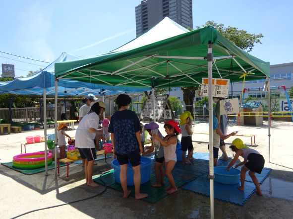 夏季預かり保育が始まりました♪