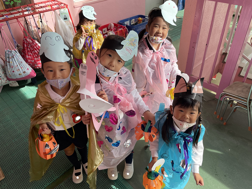 ハロウィンごっこをしています★:画像1